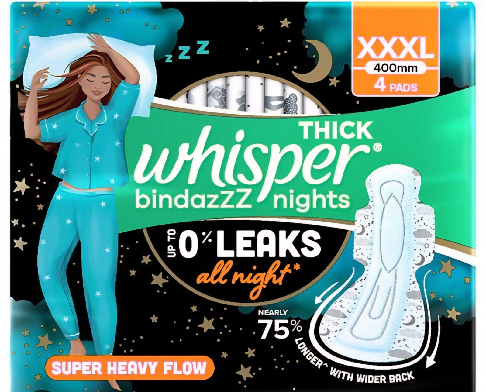 Whisper XXXL - 4P